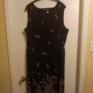 Black Patterned Dress